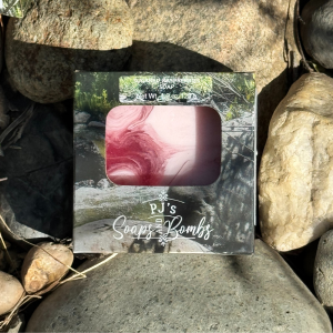 Sugared Raspberries Soap, Handcrafted with Aloe Vera, Olive Oil and Goat Milk, Sweet Smelling Soap, Cruelty Free, Paraben Free,