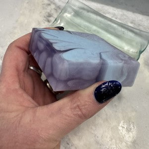 Moonlit Ocean Soap showcasing top and side pattern