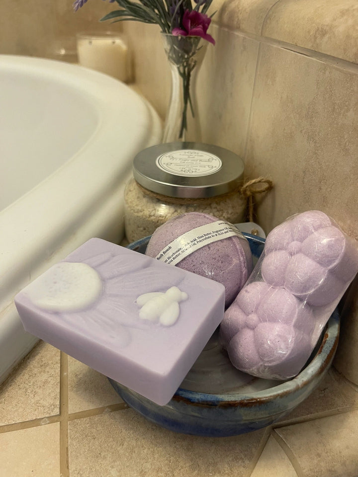 Fields of Lavender Cocoa Butter and Goats Milk Soap