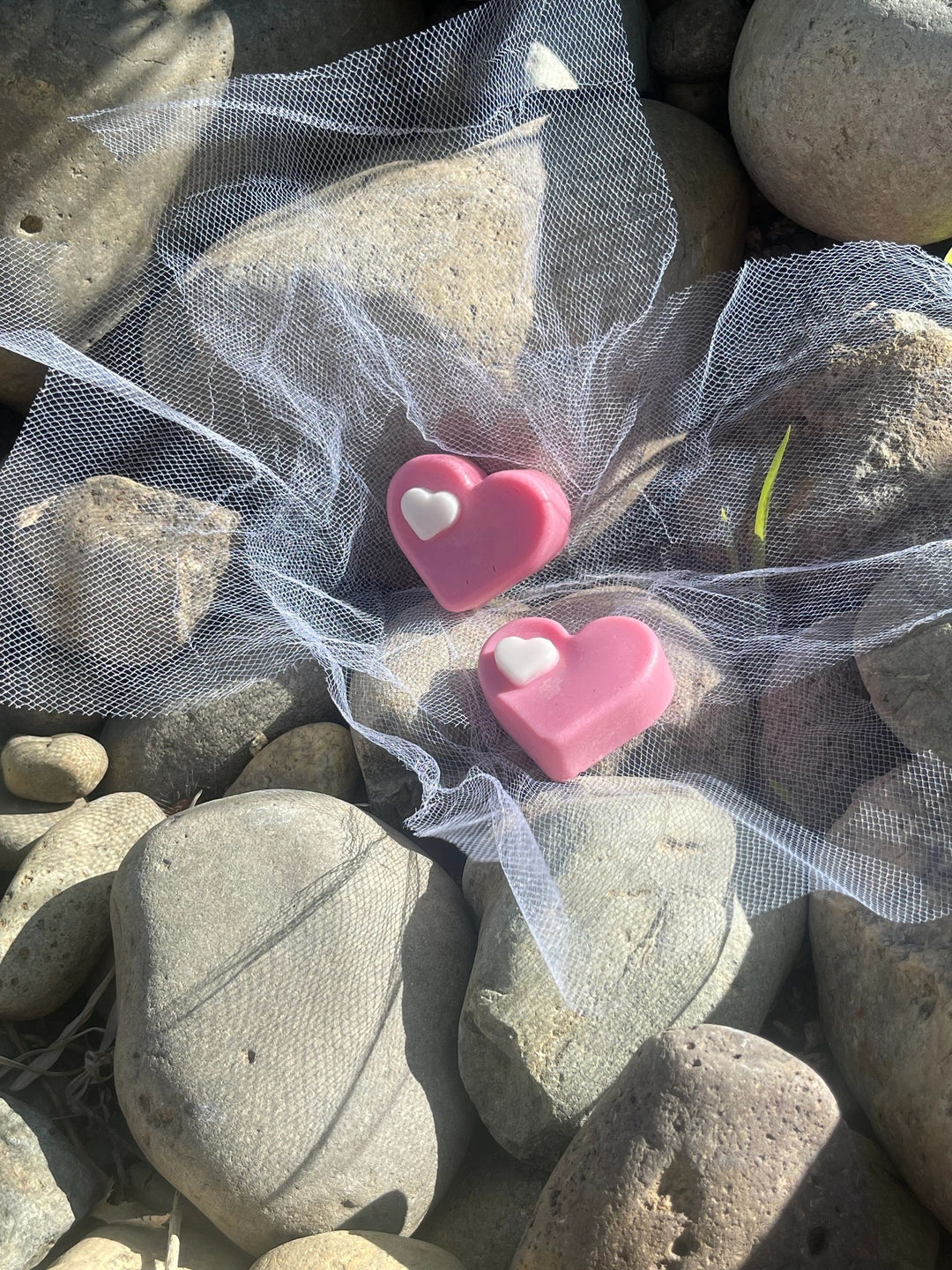 Two Hearts Wedding Favor Soaps