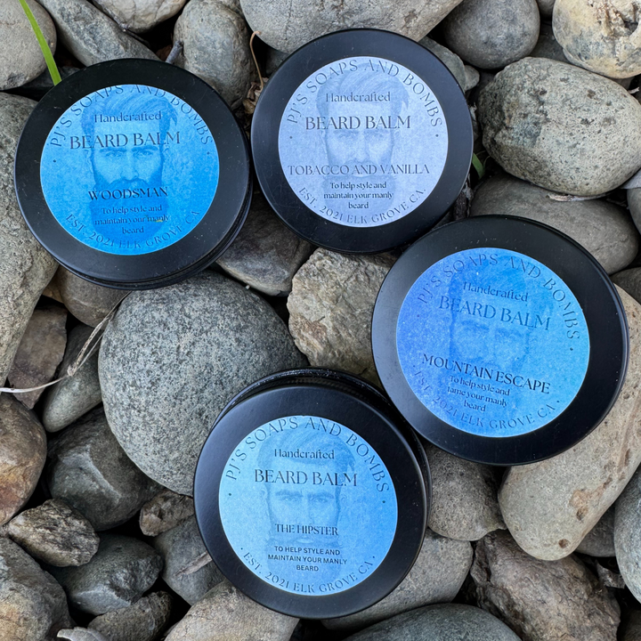 The Hipster Beard Balm, Handcrafted in Small Batches, Crafted with Butters and Oils, Fresh Modern Scent