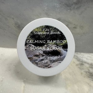 Label of sugar scrub container 