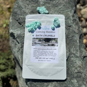 Calming Bamboo Bath Crumble, Bath Time Indulgence, Moisturizing & Nourishing, Spa-Like Scent