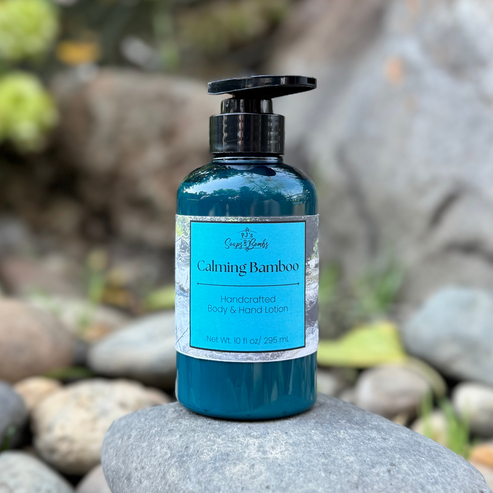 Calming Bamboo Body Lotion, Moisturizing, Vegan, Cruelty Free 
