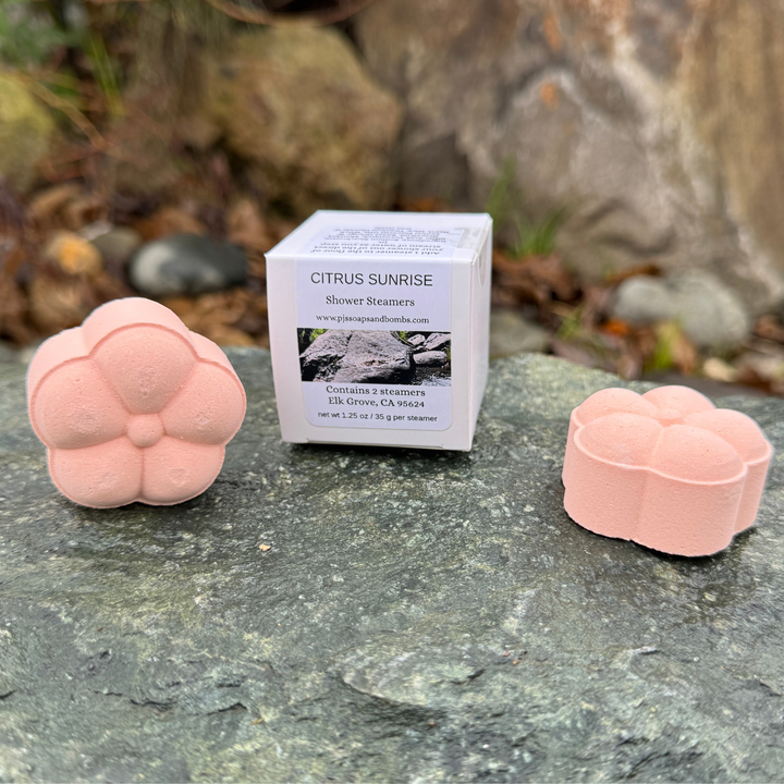 Citrus Sunrise Shower Steamer – Cooling & Uplifting Aromatherapy