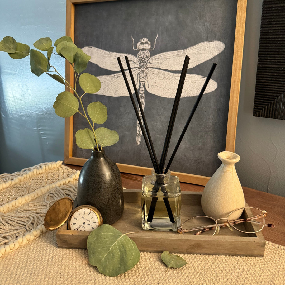 Eucalyptus Home Fragrance Room Diffuser, Crisp Refreshing Aroma, Flameless Fragrance