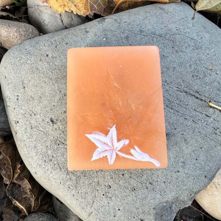 FIRESIDE LATTE Artisan Crafted Soap, Coffee Latte and Smoke Scent Olive OIl and Cocoa ButterSoap