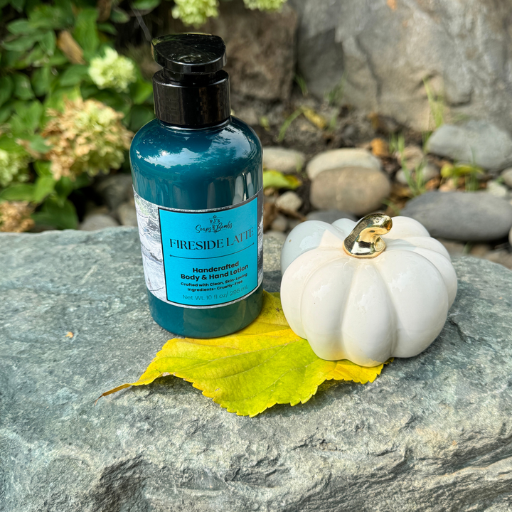 FIRESIDE LATTE Scented Lotion– Lightweight, Non-Greasy & Deeply Moisturizing 10 oz
