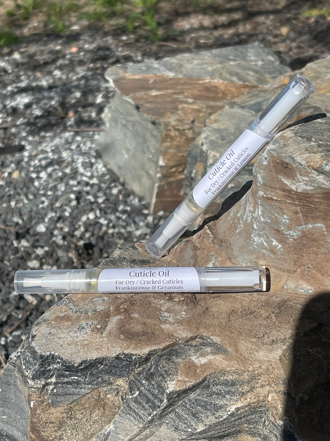 Geranium and Frankincense Cuticle Oil Travel Pens