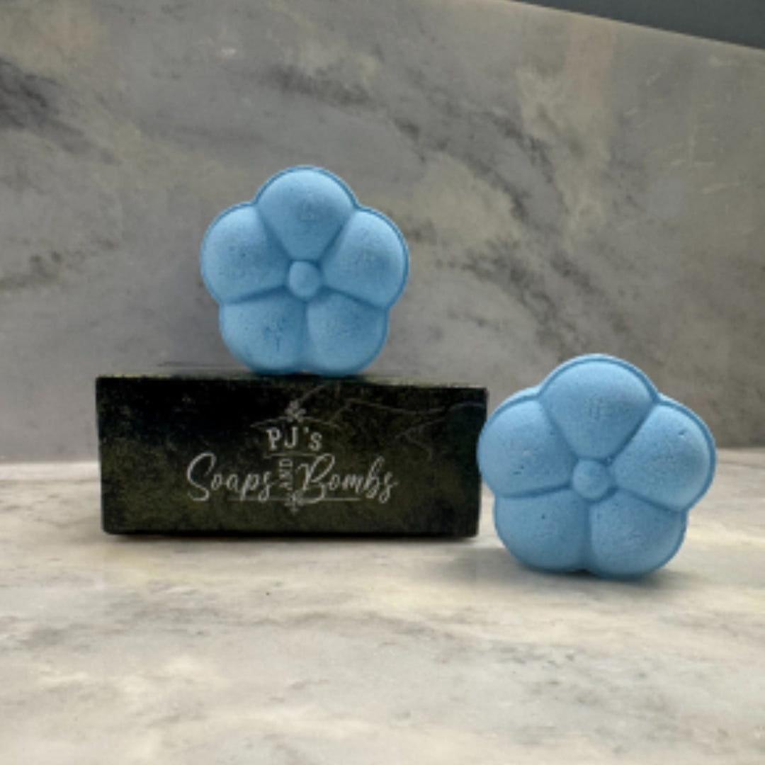 Moonlit Ocean Shower steamers sitting on a counter