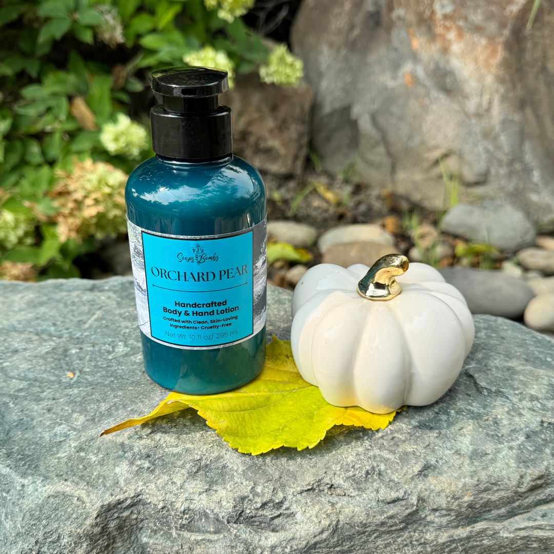 ORCHARD PEAR Scented Lotion– Lightweight, Non-Greasy & Deeply Moisturizing 10 oz