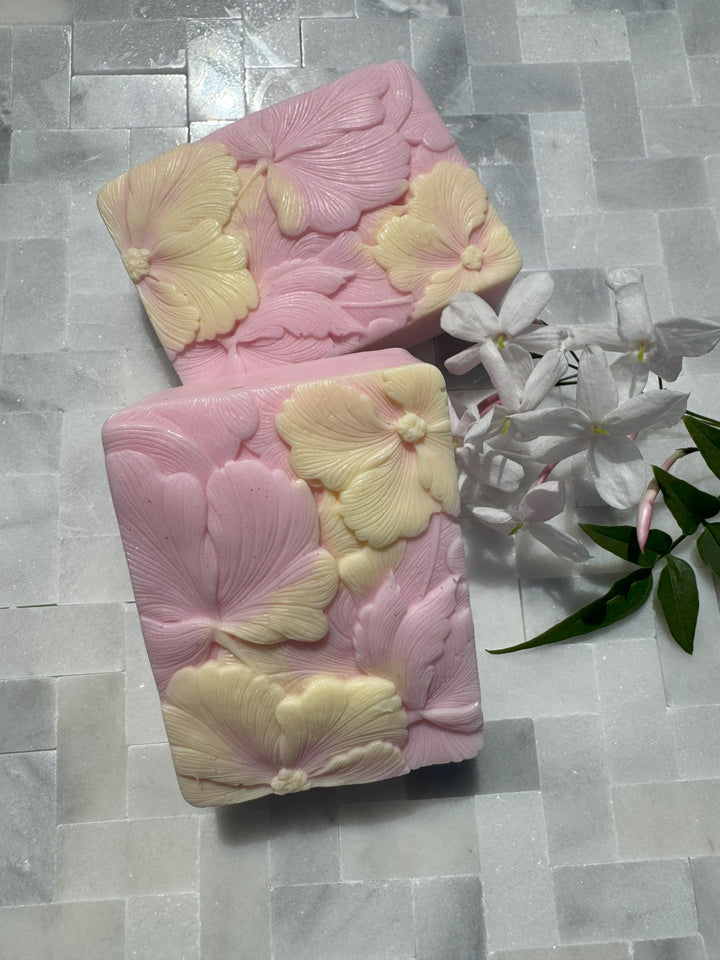 Pink Plumeria Goat's Milk and Shea Butter Soap