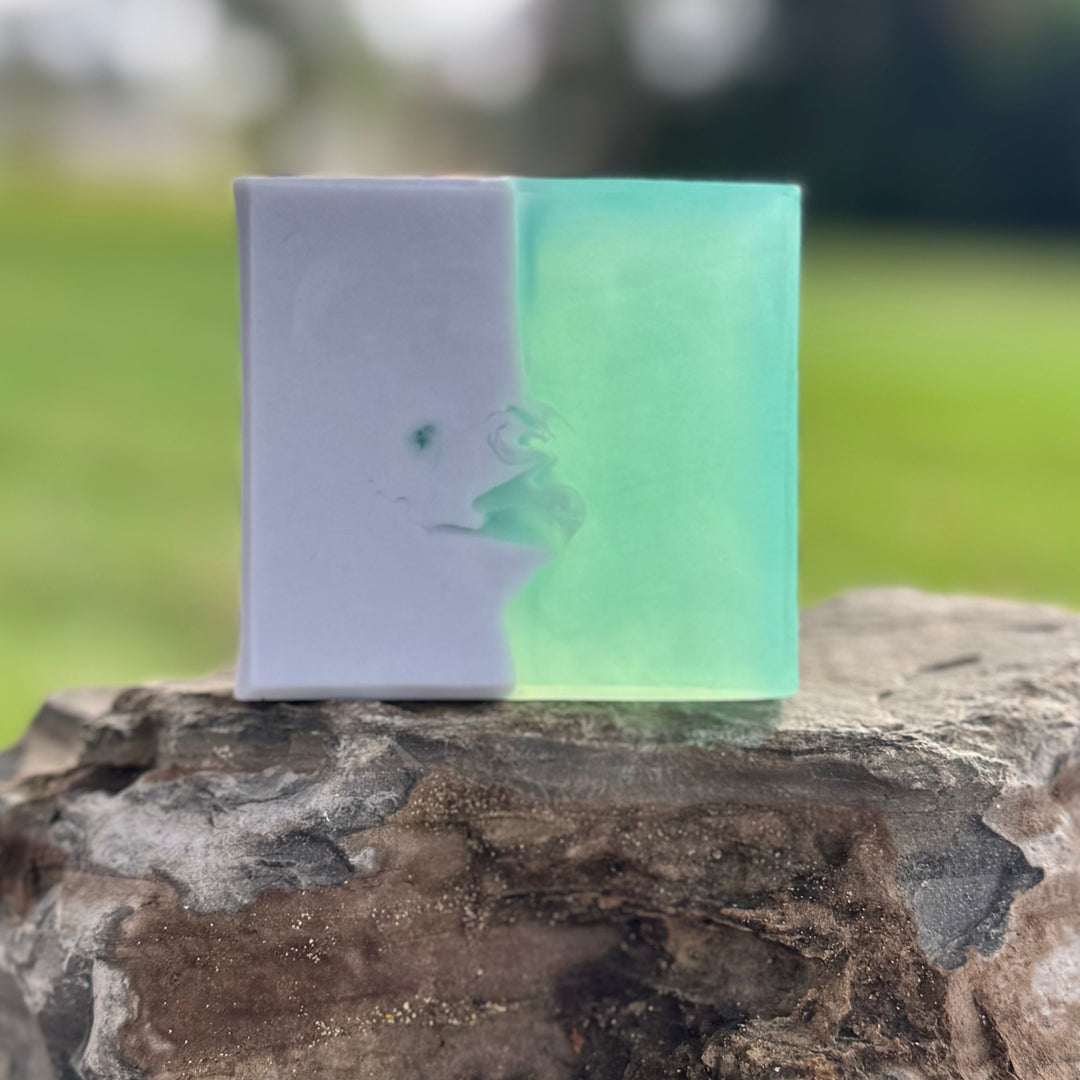 Serenity Grove Aloe Vera, Olive Oil and Shea Butter Soap, Grounding Scent Inspiring Clarity and Calm