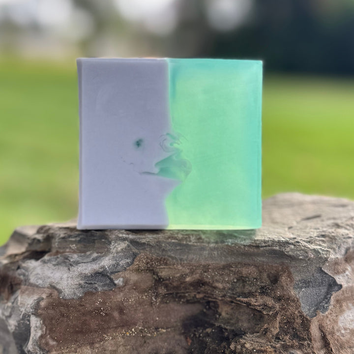 Serenity Grove Aloe Vera, Olive Oil and Shea Butter Soap, Grounding Scent Inspiring Clarity and Calm