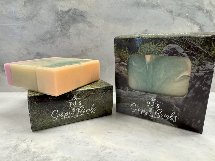 Time to Unwind Soap, Black Pepper and Juniper Berry Scent, Aromatherapy, Creamy and Rich Lather