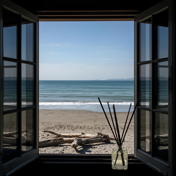 PJ's Tranquil Beach Home Fragrance Room Diffusers, Refreshing Beachy Aroma, Flameless Fragrance