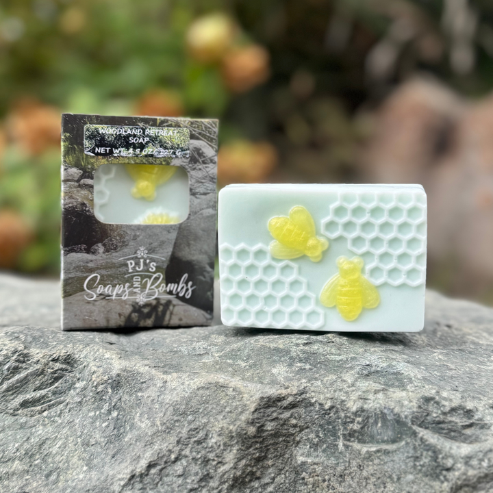 PJ's Woodland Retreat Goat Milk & Shea Butter Soap – Woodsy Citrus Escape