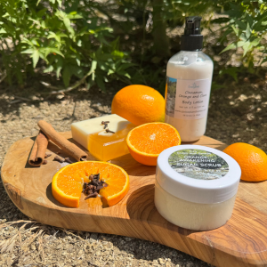 PJ’s Cinnamon, Orange and Clove Handcrafted Luxury Body Lotion – Non-Greasy, Moisturizing, Cruelty-Free Skincare, 10 ounces