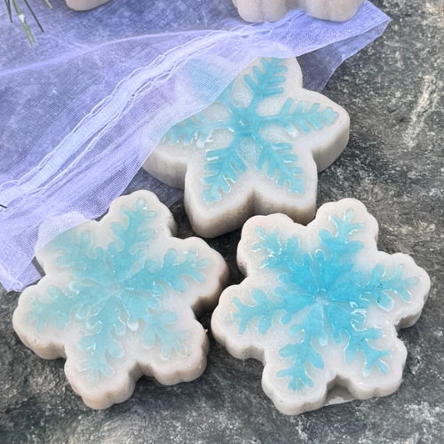 Winter Bliss Snowflake Winter Soap with Shea Butter