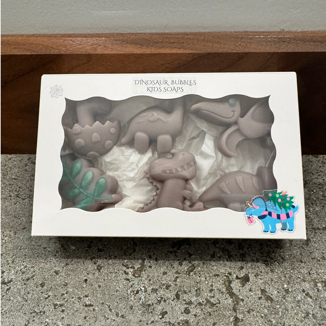 Dinosaur Bubbles Kids Soap – Bubblegum Scent with Shea Butter & Aloe Vera