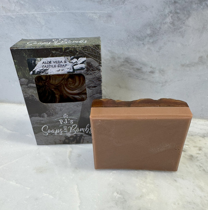 Earthy Carmel Aloe Vera and Castile Soap