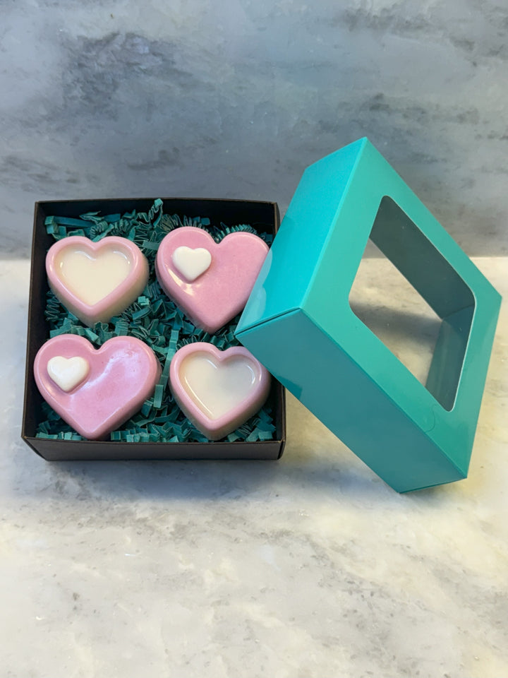 Four Hearts in a Box Soap, Moroccan and Argan Oil Soap
