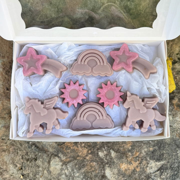 Unicorn Bubbles Kids Soap – Fruity Rings Scent with Shea Butter & Aloe Vera