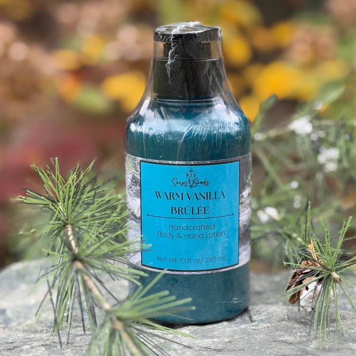 PJ’s Clean & Comforting Warm Vanilla Brûlée Lotion